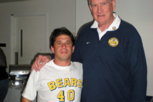 Darrall Imhoff graduated from the University of California, Berkeley, and he was a center for the Philadelphia 76ers.