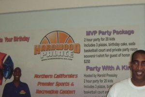 Harold Pressley graduated from Villanova University, and he was a forward for the Sacramento Kings.